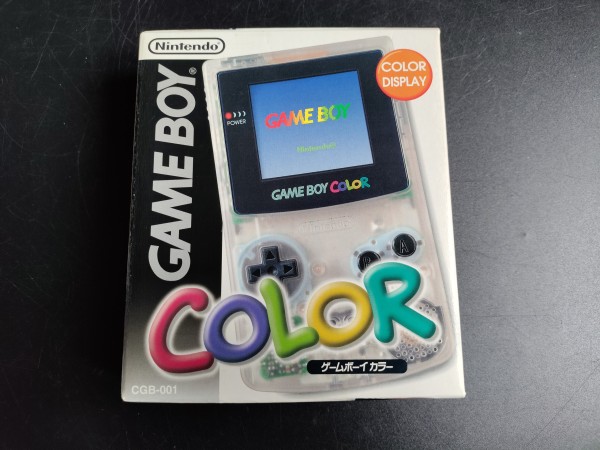 Game Boy Color - Clear JP OVP