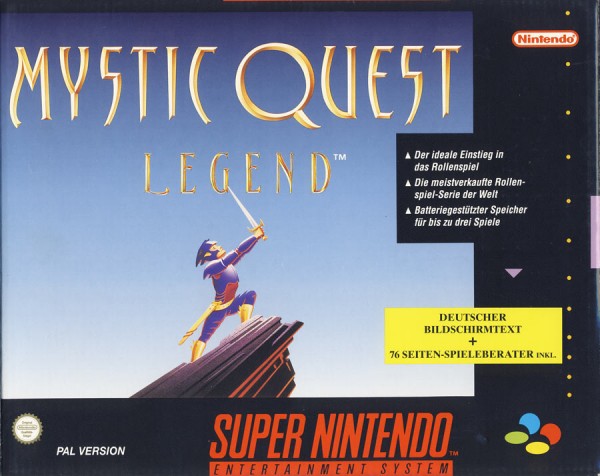 Mystic Quest Legend OVP BigBox