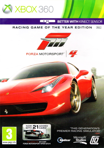 Forza Motorsport 4 - Racing Game of the Year Edition OVP