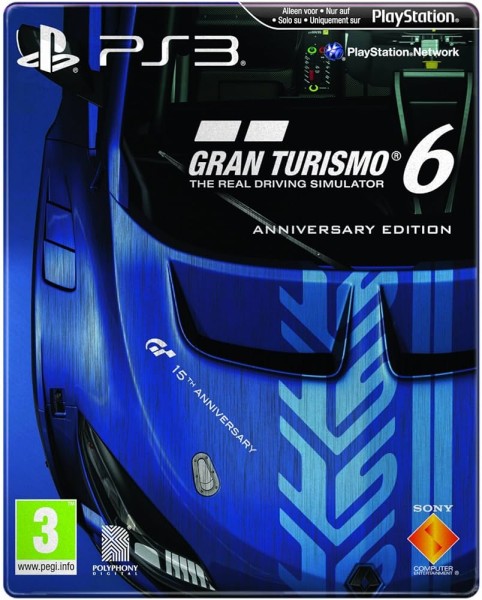 Gran Turismo 6 - Anniversary Edition OVP *Steelbook*