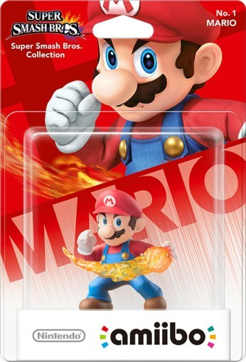 Amiibo - Mario (Super Smash Bros. Collection No.1) OVP (Budget)