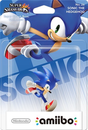 Amiibo - Sonic (Super Smash Bros. Collection No.26) OVP