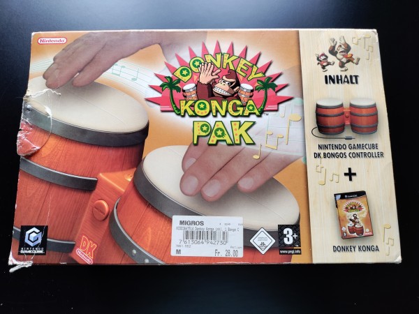 Donkey Konga Pak OVP