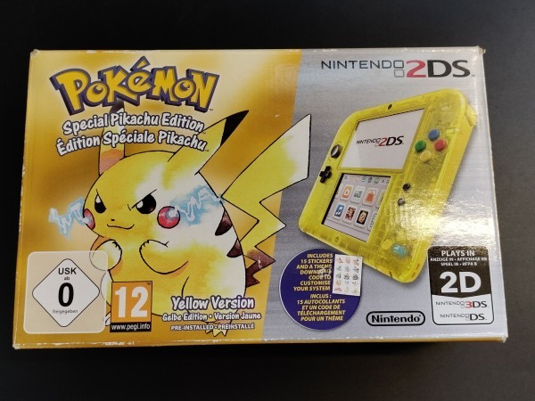 Nintendo 2DS - Pokemon Special Pikachu Edition OVP