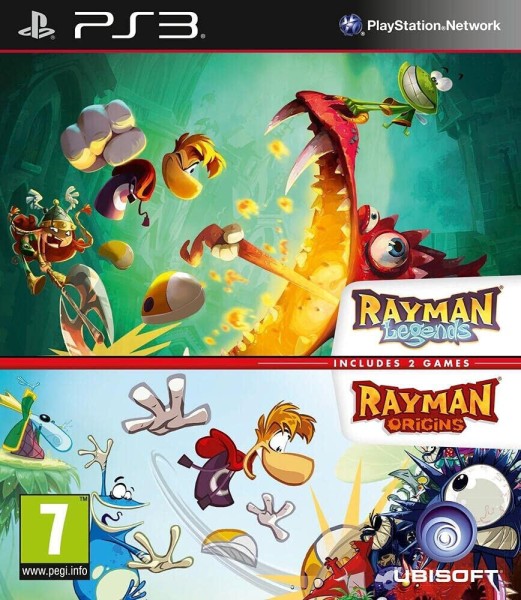 Rayman Legends + Rayman Origins OVP