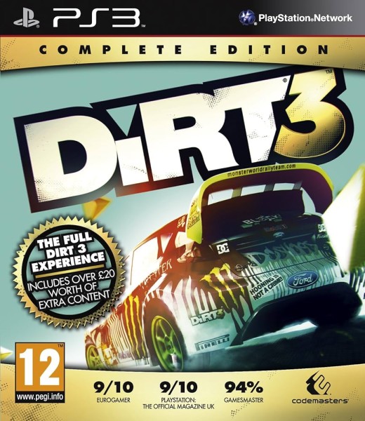 DiRT 3 - Complete Edition OVP