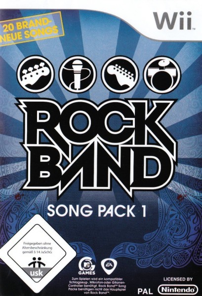 Rock Band: Song Pack 1 OVP