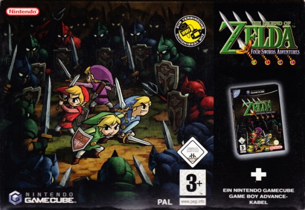 The Legend of Zelda: Four Swords Adventures OVP BigBox