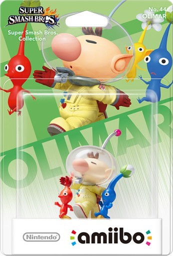Amiibo - Olimar (Super Smash Bros. Collection No.44) OVP (Budget)