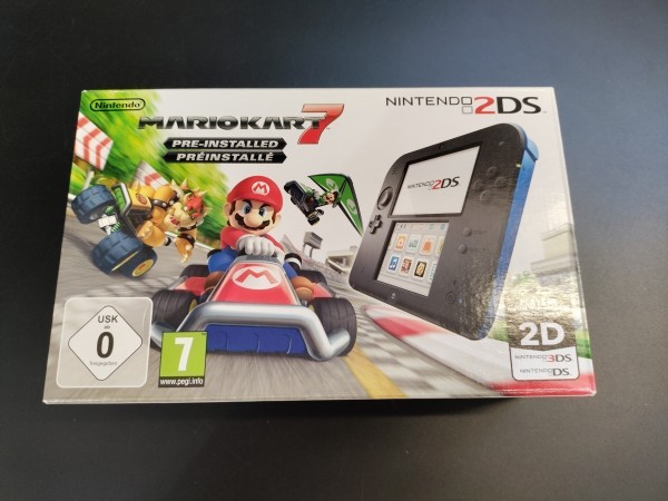 Nintendo 2DS - Mario Kart 7 Bundle Edition OVP