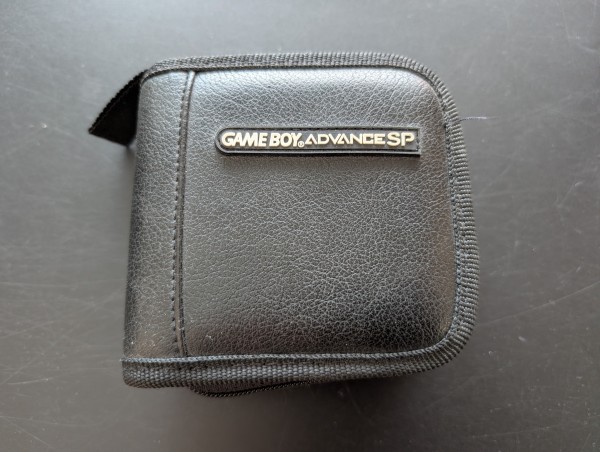 Game Boy Advance SP Tasche Schwarz