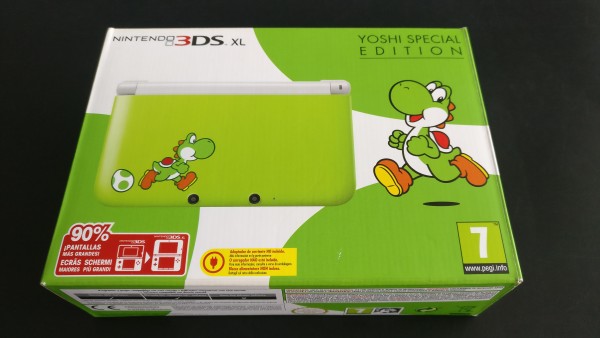 Nintendo 3DS XL - Yoshi Special Edition OVP