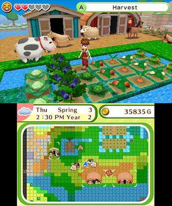 Harvest Moon Dorf des Himmelsbaumes OVP Simulation Nintendo 3DS