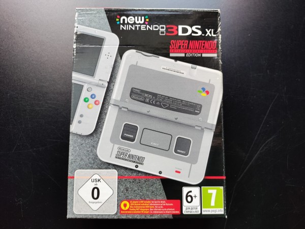 New Nintendo 3DS XL - Super Nintendo Edition OVP
