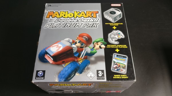 Nintendo GameCube Konsole - Mario Kart Double Dash!! Platinum Pak OVP