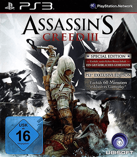 Assassin's Creed III - Special Edition OVP