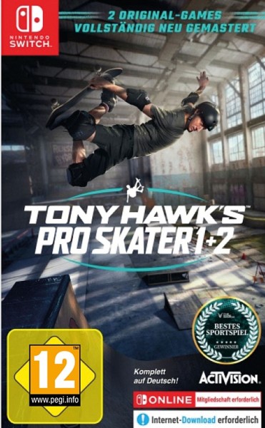 Tony Hawk's Pro Skater 1 + 2 OVP *sealed*