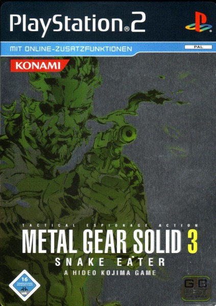 Metal Gear Solid 3: Snake Eater - Steelbox Edition OVP