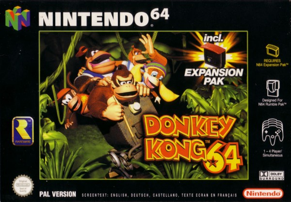 Donkey Kong 64 inkl. Expansion Pak OVP