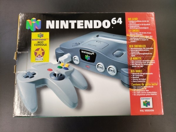 Nintendo 64 Konsole Schwarz OVP