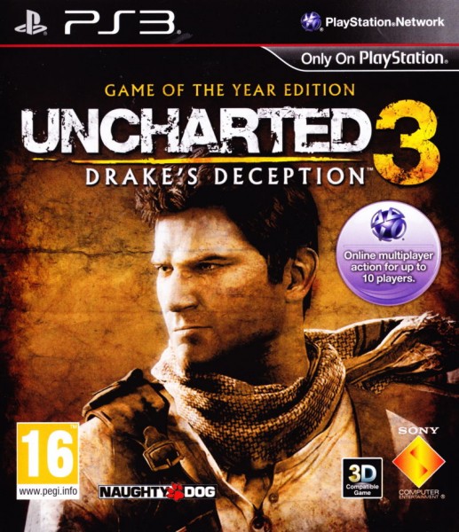 Uncharted 3: Drake's Deception - Game of the Year Edition OVP