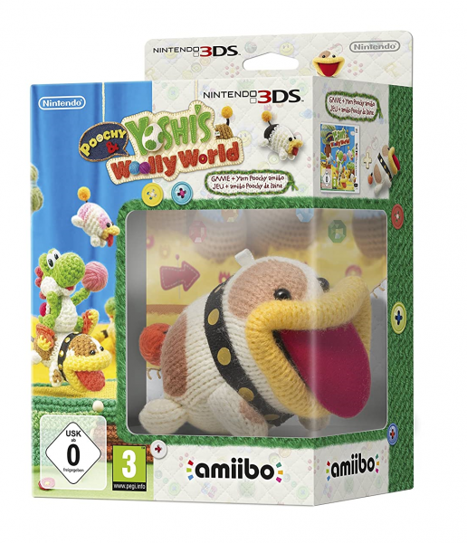 Poochy & Yoshi's Woolly World - Amiibo Bundle OVP *sealed*