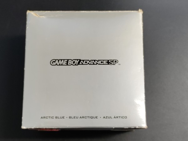 Game Boy Advance SP Arctic Blue OVP