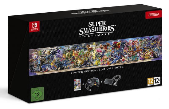 PET Schutzhülle für Super Smash Bros. Ultimate Limited Edition OVP Box