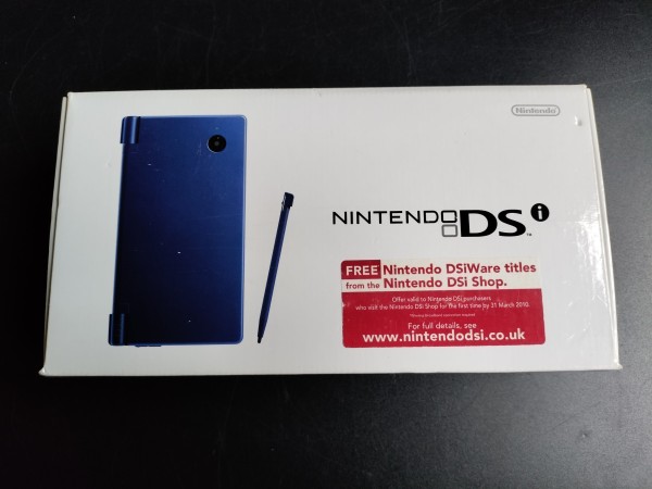 Nintendo DSi Metallic Blau OVP