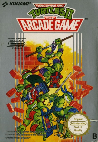 Teenage Mutant Hero Turtles II: The Arcade Game OVP