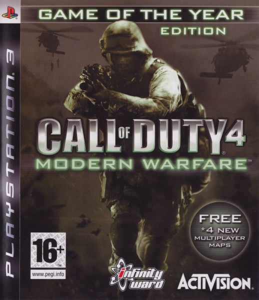 Call of Duty 4: Modern Warfare - Game of the Year Edition OVP