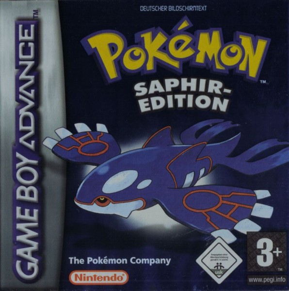 Pokemon Saphir Edition DE OVP
