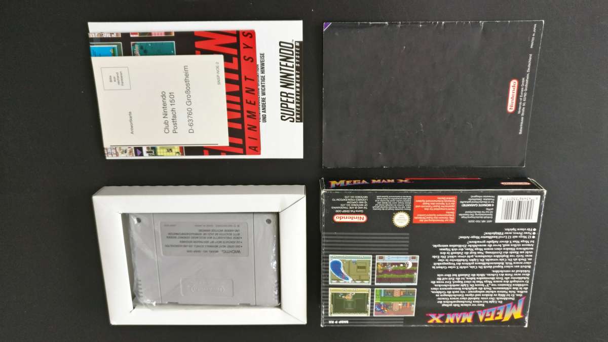 Zerda Mega Man X OVP | Jump 'n' Run | SNES | Nintendo