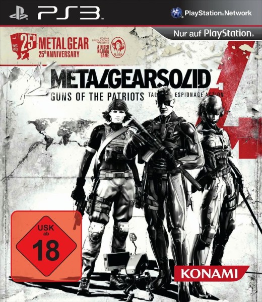 Metal Gear Solid 4: Guns of the Patriots - Limited 25th Anniversary Edition OVP