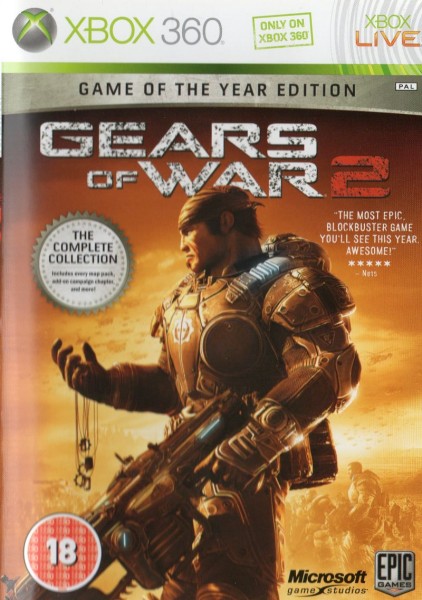 Gears of War 2 - Game of the Year Edition OVP