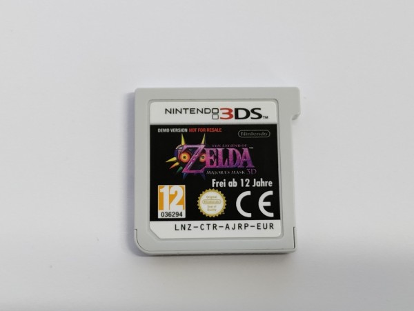 Demo Cartridge - The Legend of Zelda: Majora's Mask 3D
