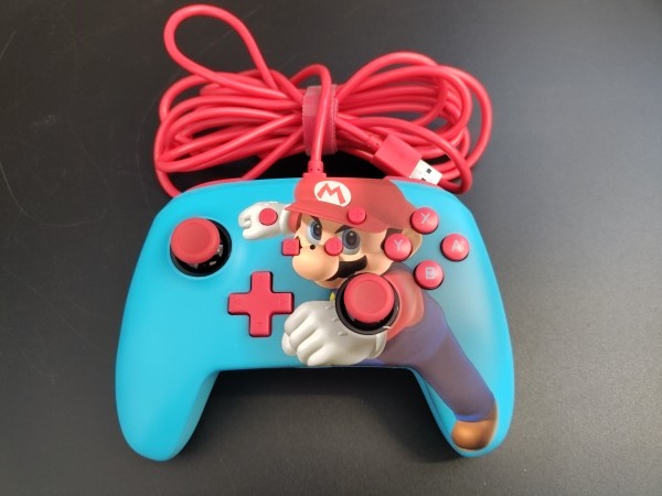 PowerA Enhanced Wired Controller "Mario Punch Edition"