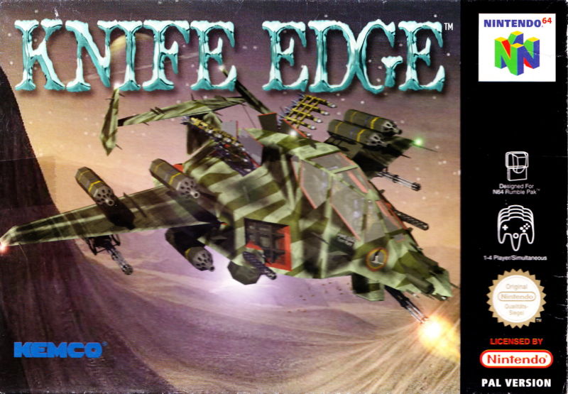 Knife Edge (Budget) | Shoot 'em up | Nintendo 64 | Nintendo |  Classicgamestore.ch