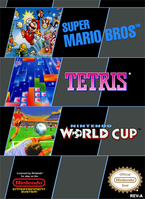 3 in 1: Super Mario Bros. / Tetris / Nintendo World Cup (Budget)