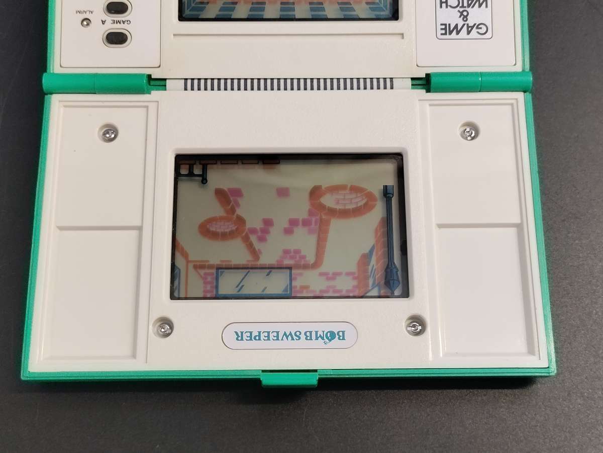 ゲームウォッチ ボムスイーパー 動作確認済み ゲームウォッチ ボム