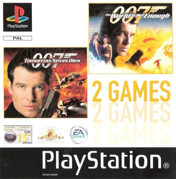 2 Games: 007: Der Morgen stirbt nie + 007: Die Welt ist nicht genug OVP