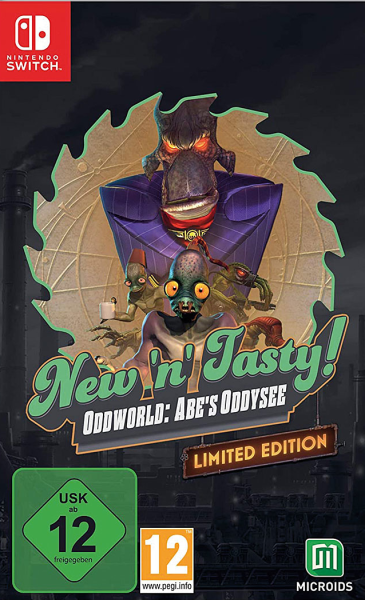 Oddworld: Abe's Oddysee - New 'n' Tasty! Limited Edition OVP