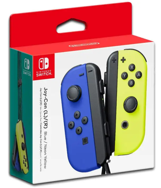 Joy-Con Pair Blue/Neon Yellow OVP