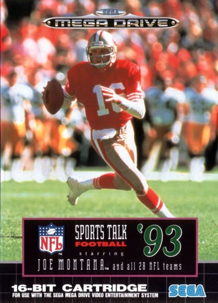 NFL Sports Talk Football '93 starring Joe Montana OVP (Budget)