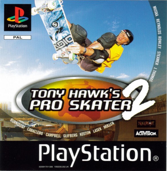 Tony Hawk's Pro Skater 2 OVP