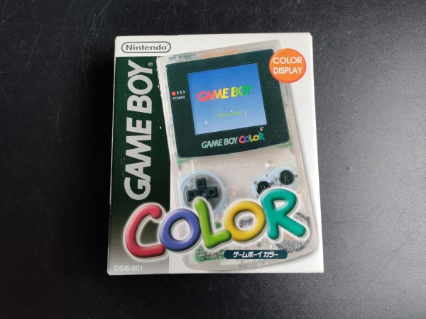 Game Boy Color Clear OVP