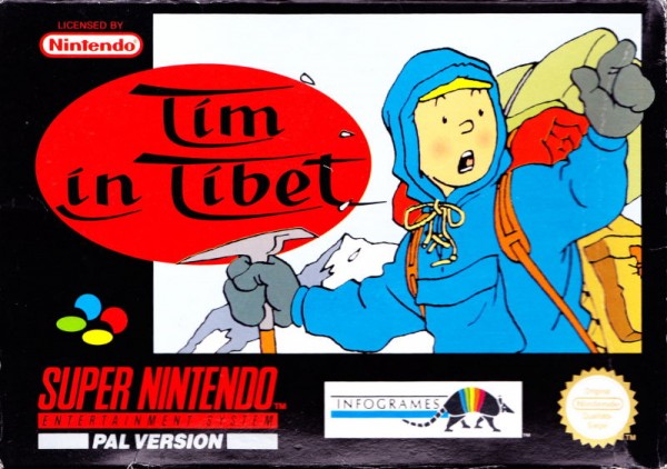 Tim in Tibet / Tintin au Tibet OVP