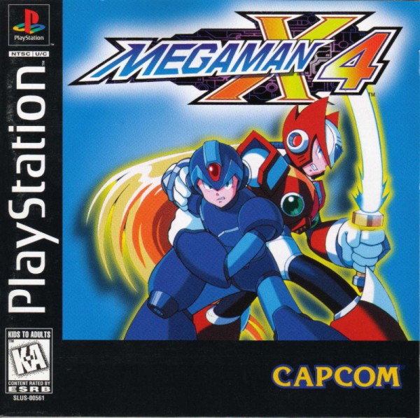 Mega Man X4 US NTSC OVP