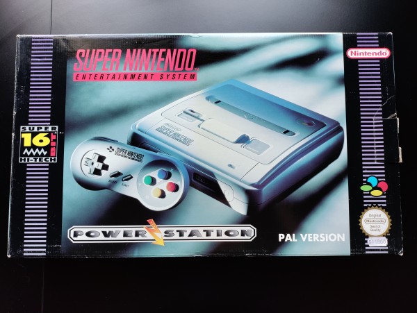 Super Nintendo Konsole OVP