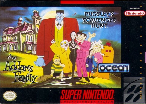 The Addams Family: Pugsley's Scavenger Hunt US NTSC